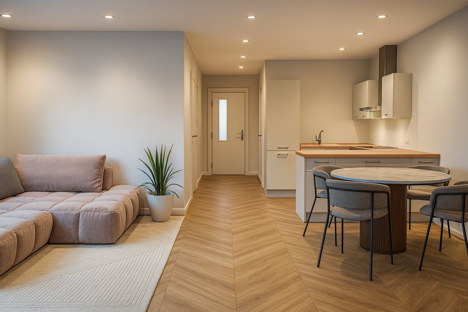 Kuchyň a jídelní kout